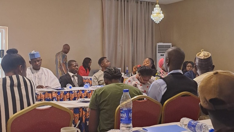 STAKEHOLDERS ROUNDTABLE ON ELECTORAL TECHNOLGY HELD ON 30TH JULY 2022 AT TRANSCORP HILTON ABUJA HOSTED BY YIAGA AFRICA SUPPORTED BY EUROPEAN UNION EU-SDGN.