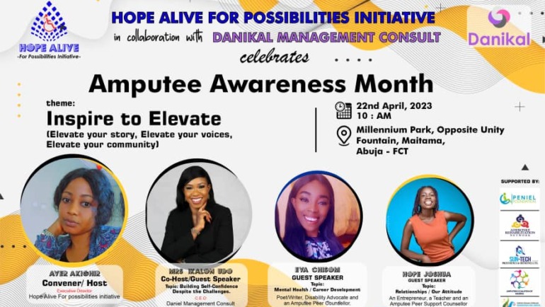 Inspire to Elevate: Amputee Awareness Month Program