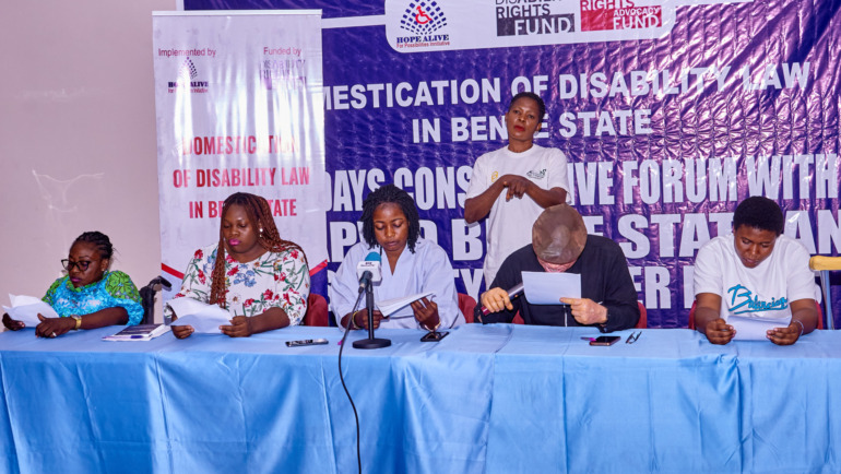 HAPI, others call for domestication of disability law