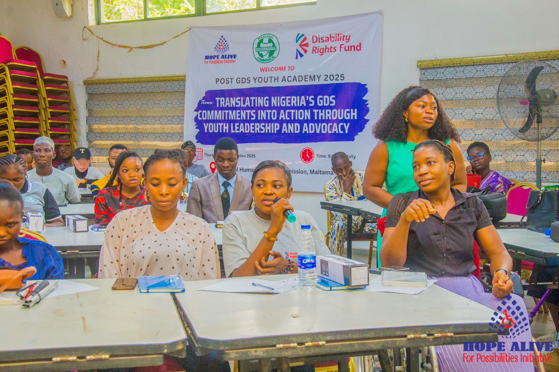 Post-GDS Youth Academy 2025: How HAPI Is Empowering Young Disability Advocates in Nigeria