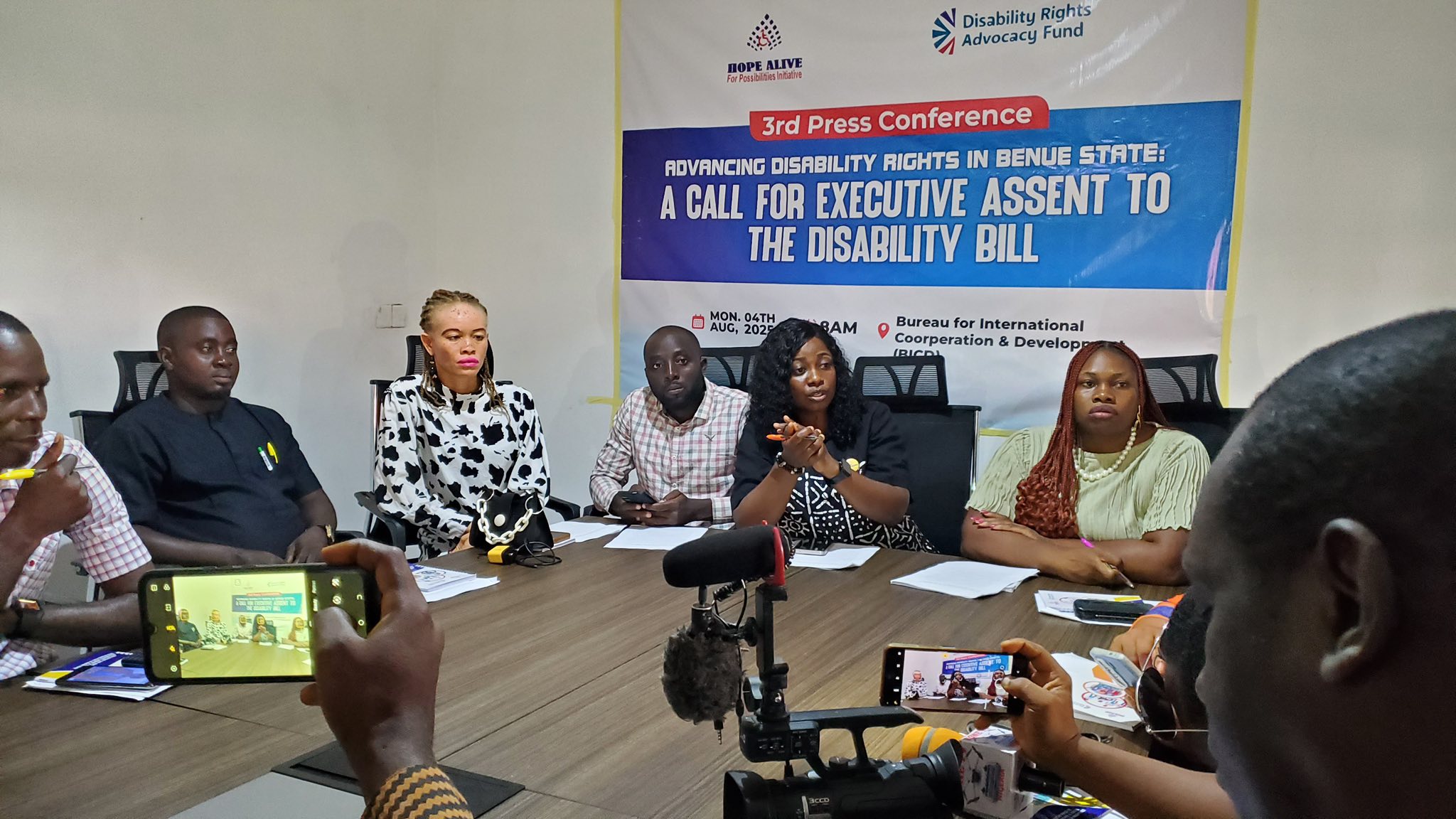 Disability Rights in Focus: HAPI and JONAPWD Call for Executive Assent to Benue Disability Rights Bill