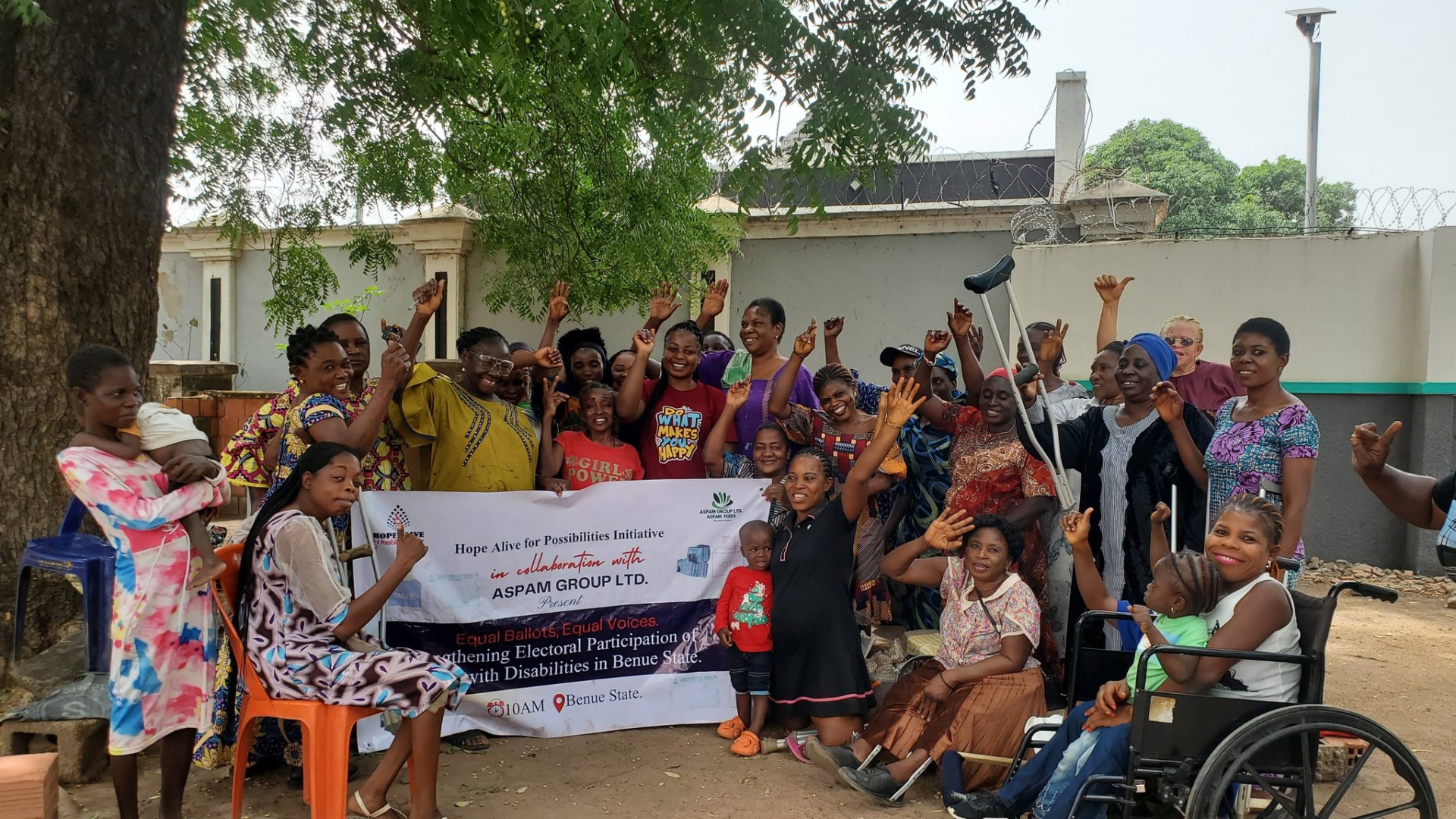 HAPI’s Voterability Campaign in Gboko, Benue State strengthens electoral participation of women with disabilities through inclusive civic education and advocacy.