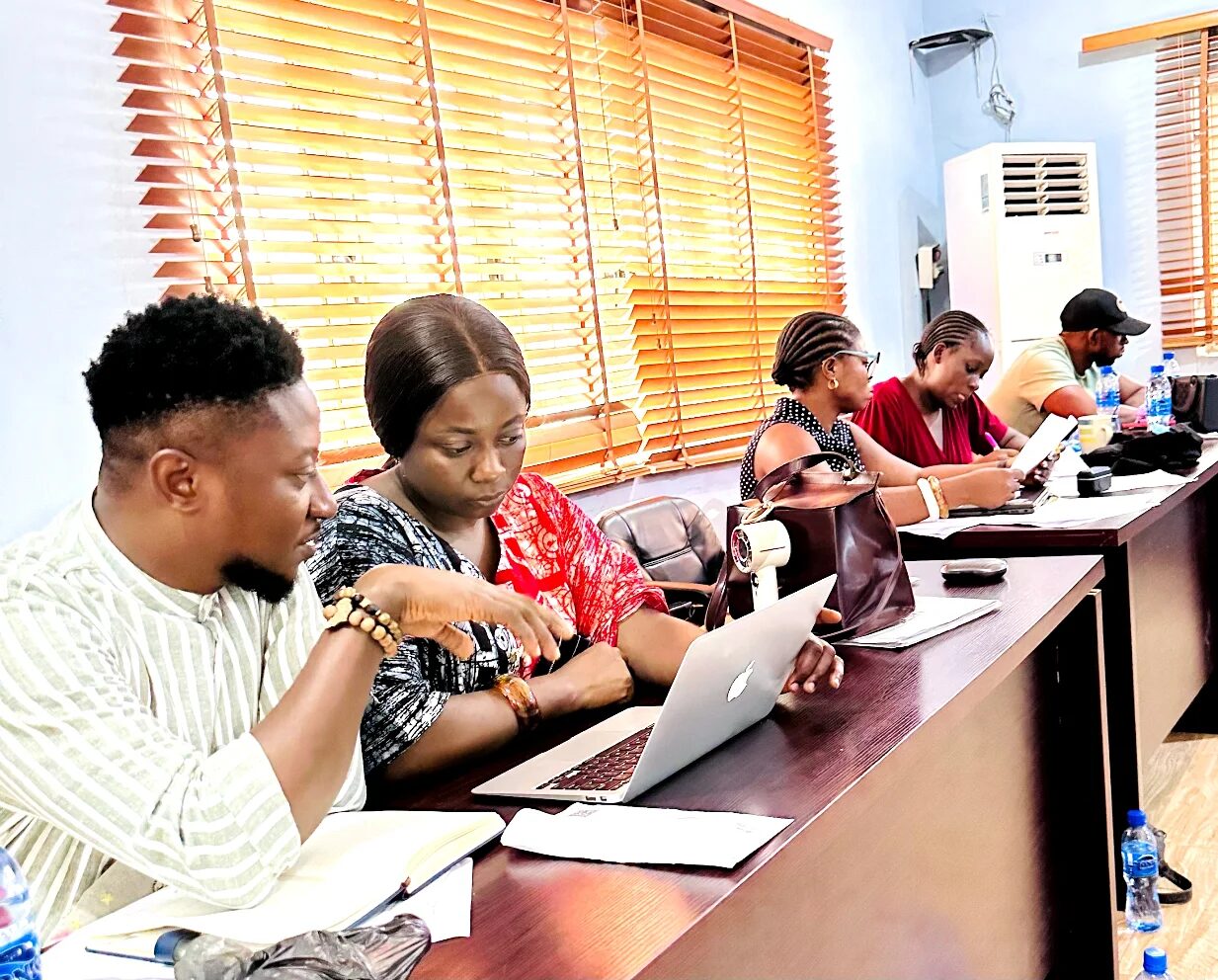 Cross section picture of HAPI Staff